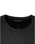 Dolce & Gabbana Dark Gray Camouflage Crew Neck T-shirt