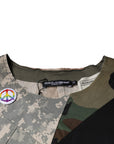 Dolce & Gabbana Multicolor Camouflage Cotton Round Neck T-shirt