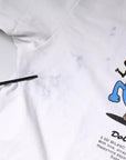 Dolce & Gabbana White Love & Peace Cotton Round Neck T-shirt