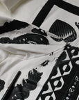Dolce & Gabbana White Bandana Print Cotton Short Sleeves T-shirt