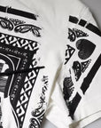 Dolce & Gabbana White Bandana Print Cotton Short Sleeves T-shirt