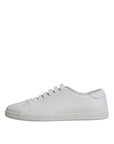 Dolce & Gabbana White Low Top Men Saint Tropez Sneakers Shoes
