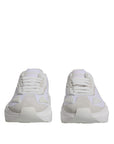 Dolce & Gabbana White Leather Daymaster Low Top Sneakers Shoes