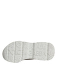 Dolce & Gabbana White Leather Daymaster Low Top Sneakers Shoes