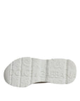 Dolce & Gabbana White Leather Daymaster Low Top Sneakers Shoes