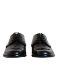 Dolce & Gabbana Peacock Patent Leather Derby Men Dress Shoes