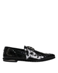 Dolce & Gabbana Black Embellished Derby Monk Strap Shoes