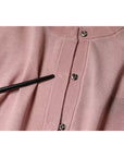 Dolce & Gabbana Pink Wool Knit Button Down Cardigan Sweater