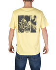 Hugo Boss Yellow Cotton T-Shirt