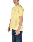 Hugo Boss Yellow Cotton T-Shirt
