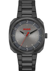 Hugo Boss Gray Stainless Steel Watch