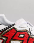 Dolce & Gabbana White Daymaster Hand Painted Sneakers Shoes
