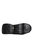Dolce & Gabbana Black Slip On Wave Low Top Men Sneakers Shoes