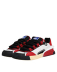 Dolce & Gabbana Multicolor Portofino Space Sneakers Shoes