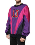 Dolce & Gabbana Multicolor Crew Neck Men Sweatshirt Sweater