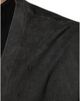Dolce & Gabbana Black Cotton Crew Neck Short Sleeves T-shirt