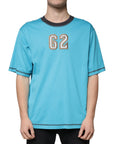 Dolce & Gabbana Blue Logo Crew Neck Short Sleeves T-shirt