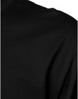 Dolce & Gabbana Black Cotton Crew Neck Short Sleeves T-shirt