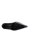 Dolce & Gabbana Black Viscose Mesh Sock Style Boots Shoes