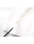 Dolce & Gabbana White Silk Collared Long Sleeves Shirt Top