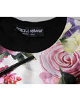 Dolce & Gabbana Multicolor Floral Silk Sleeveless Tank Blouse Top