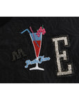 Dolce & Gabbana Enchanted Crystal Embellished Black Sweater