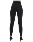 Dolce & Gabbana Elegant Gray Cashmere High Waist Pants