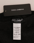 Dolce & Gabbana Elegant Gray Cashmere High Waist Pants
