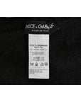 Dolce & Gabbana Elegant Gray Cashmere High Waist Pants