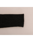 Dolce & Gabbana Elegant Gray Cashmere High Waist Pants