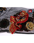 Dolce & Gabbana Elegant Embellished Crystal Stockings