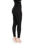 Dolce & Gabbana Elegant High-Waist Cashmere Tights Pants