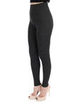 Dolce & Gabbana Elegant Gray High-Waist Wool Tights Pants