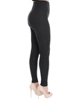 Dolce & Gabbana Elegant Gray High-Waist Wool Tights Pants