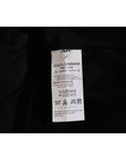 Dolce & Gabbana Elegant Brown Raccoon Fur Knee-Length Coat