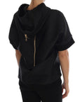 Dolce & Gabbana Enchanted Brocade Crystal Hooded Sweater