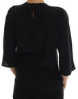 Dolce & Gabbana Fairy Tale Embroidered Silk Blouse