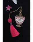 Dolce & Gabbana Fairy Tale Embroidered Silk Blouse