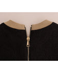Dolce & Gabbana Enchanted Sequined Black Brocade Sweater