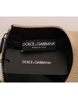 Dolce & Gabbana Enchanted Sequined Black Brocade Sweater