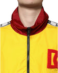 Dolce & Gabbana Multicolor Patchwork Men Full Zip Sweater