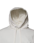 Dolce & Gabbana White Logo Hooded Pullover Men Sweatshirt Sweater