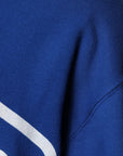 Dolce & Gabbana Blue Logo Print Hooded Sweatshirt Sweater