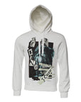 Dolce & Gabbana White Caesar Cotton Hooded Pullover Sweater