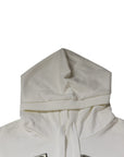 Dolce & Gabbana White Caesar Cotton Hooded Pullover Sweater
