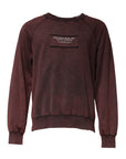 Dolce & Gabbana Brown Logo Cotton Crew Neck Pullover Sweater