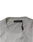 Dolce & Gabbana White DG Sport Crew Neck Short Sleeve T-shirt