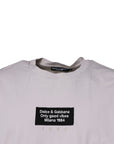 Dolce & Gabbana Beige DG Logo Crew Neck Short Sleeves T-shirt