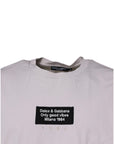 Dolce & Gabbana Beige DG Logo Crew Neck Short Sleeves T-shirt