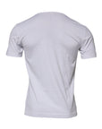 Dolce & Gabbana White D&G King Of Love Cotton Crew Neck T-shirt